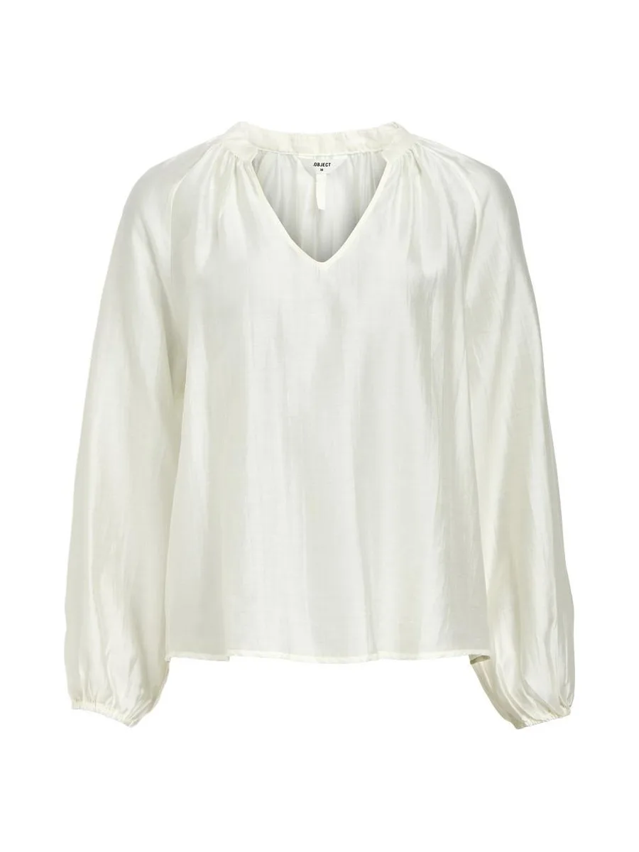 Blouse Fluide écrue Femme Vero Moda Heidi 4