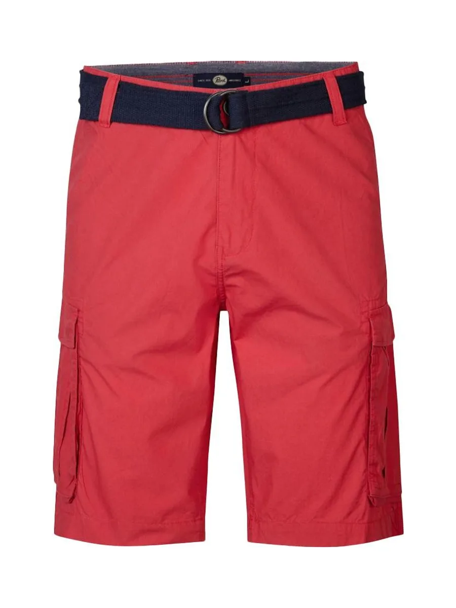 Short Rouge/Noir Homme Petrol Industries Cargo 2