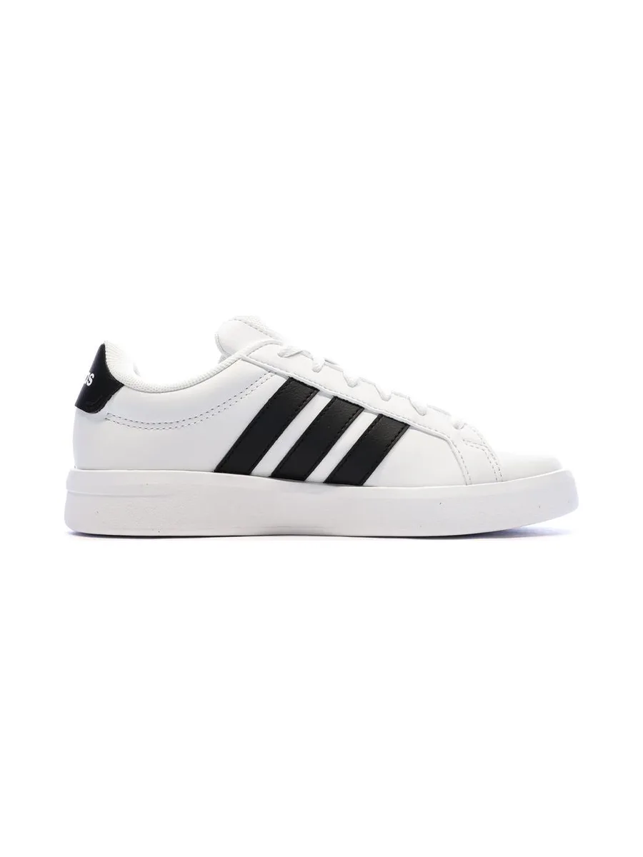 Baskets Blanc/Noir Adidas Grand Court 3.0 3