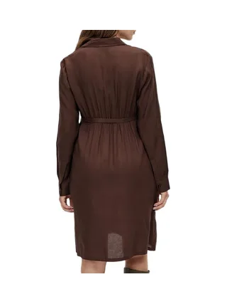 Robe Marron Femme Mamalicious Lia 2