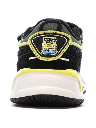 Baskets Noires/Jaunes Garçon Puma Spongebob 3