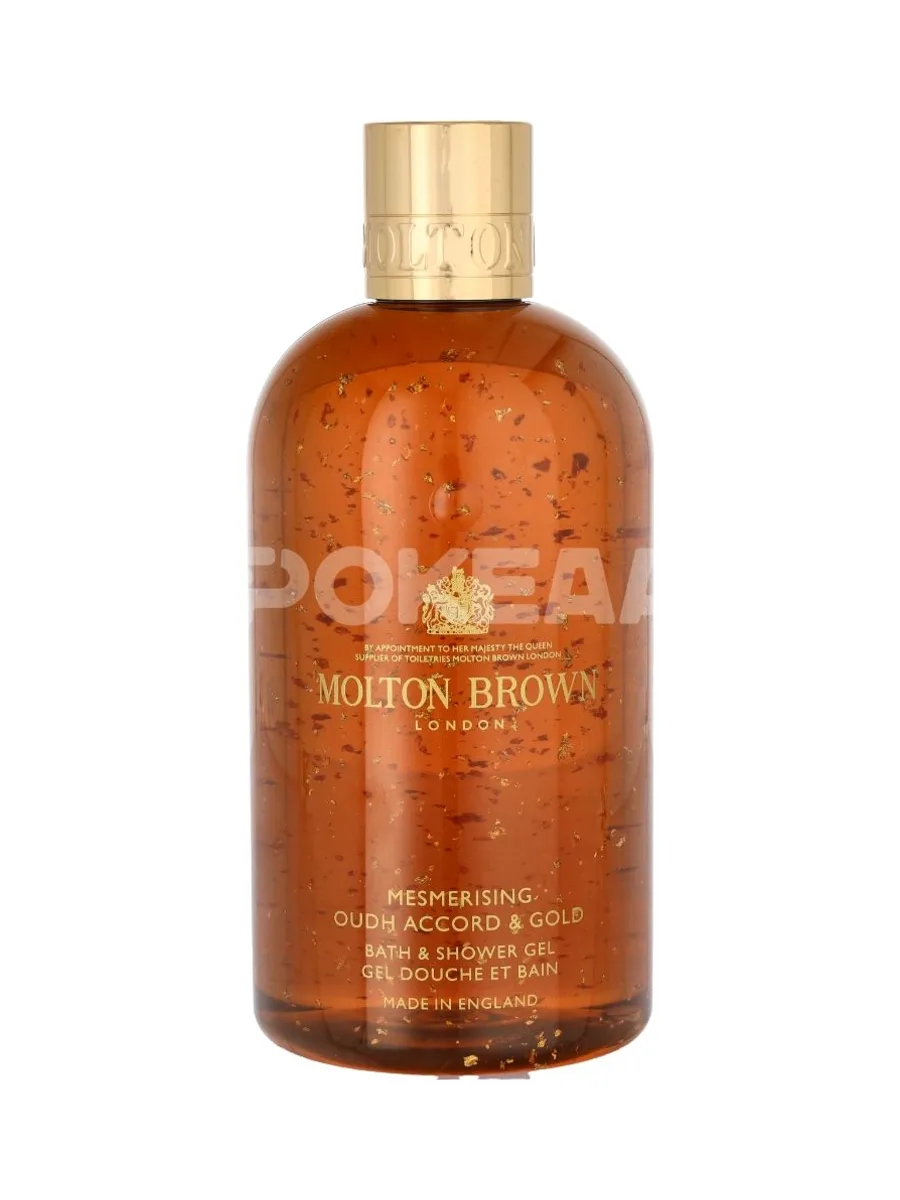 Molton Brown Mesmer. Oudh Accord & Gold Bath Shower Gel 300ml 1