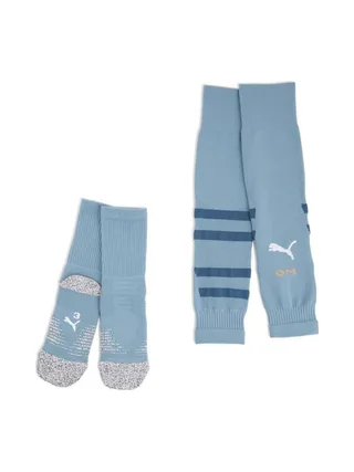 Chaussettes de Football Bleu Garçon Puma Team Om Graphic 2