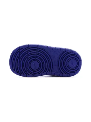 Baskets Blanc/Bleu Garçon Nike Court Borough 5