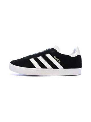 Baskets Noires Mixte Adidas Gazelle J 1