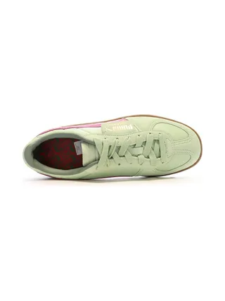 Baskets Verte/Rose Homme Puma Palermo 4