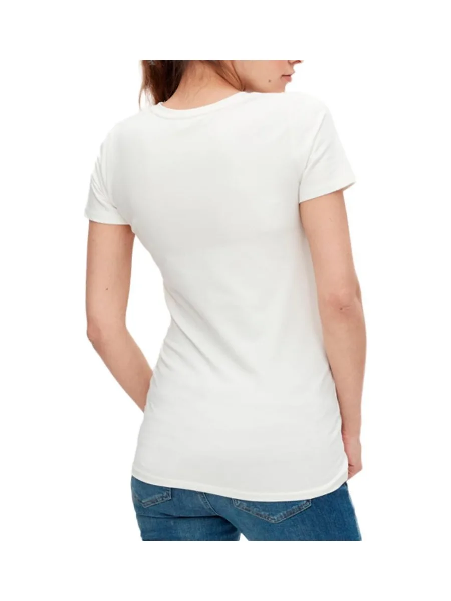T-shirt Blanc Femme Mamalicious Welcome 3
