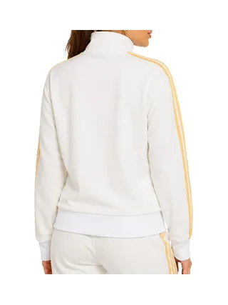 Veste Blanc/Jaune Femme Adidas Crepe 3