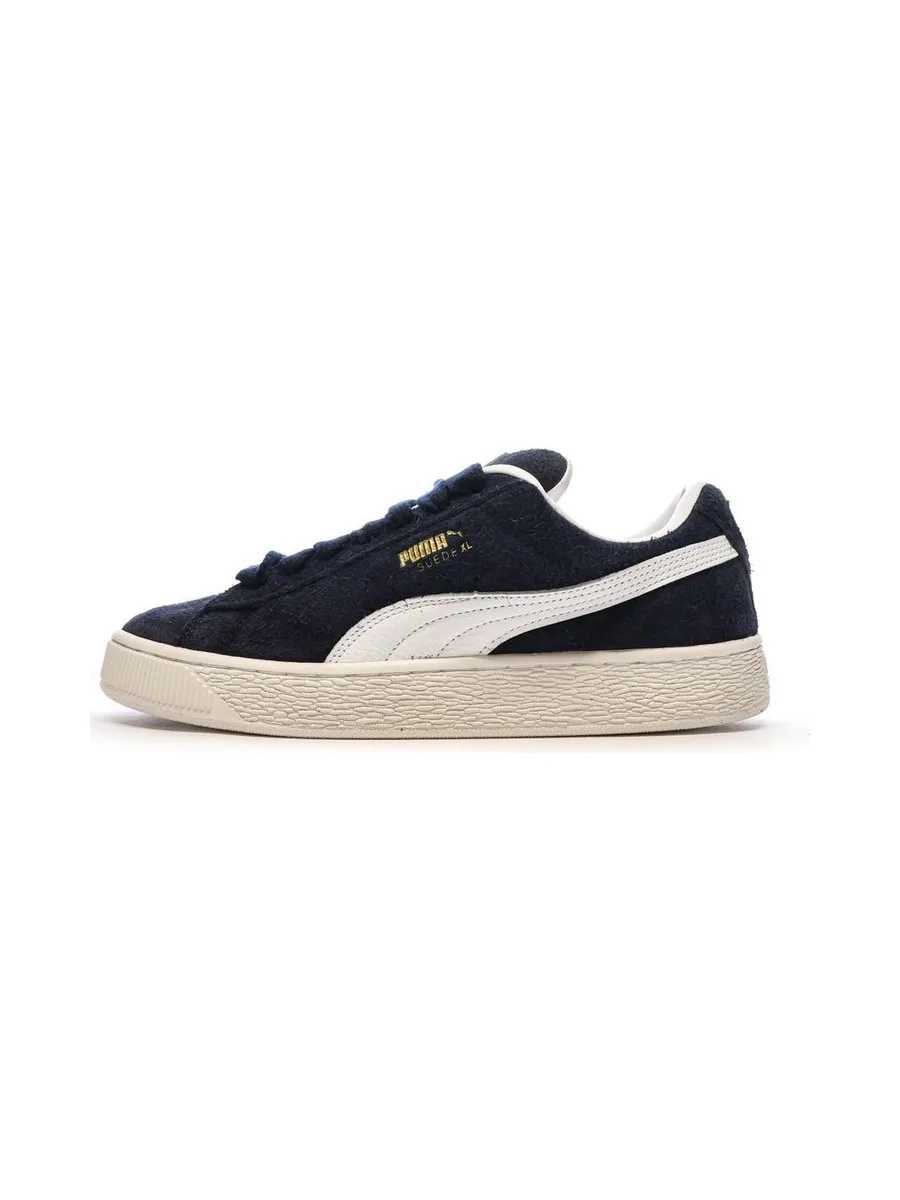 Baskets Noires/Blanches Homme Puma Suede Xl Hairy 2