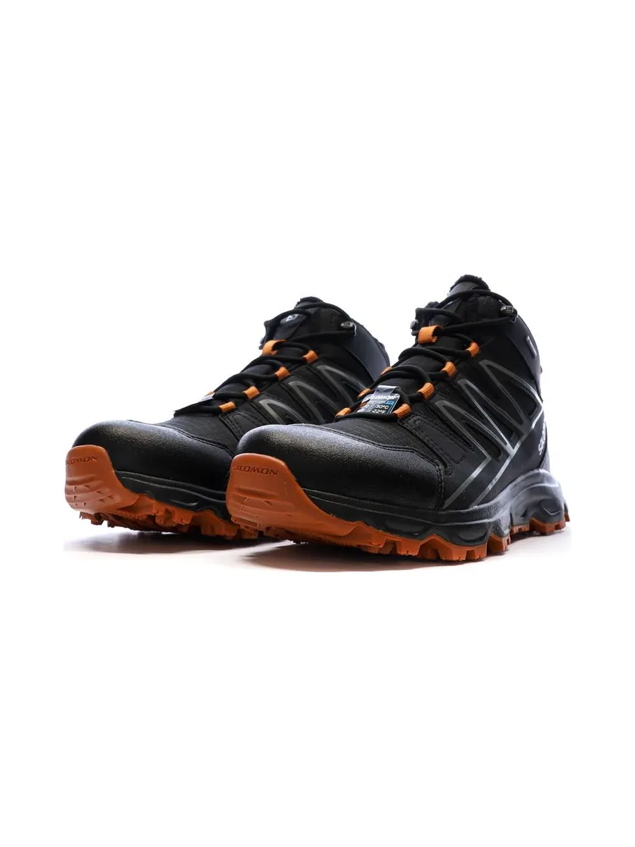 Chaussures de Randonnée Apres Ski Noir/Orange Homme Salomon Shoes Cruzano 3 Mid Gtx 6