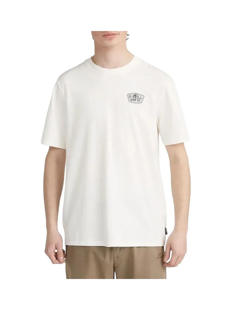 T-Shirt Blanc Homme O'Neill Chest 2