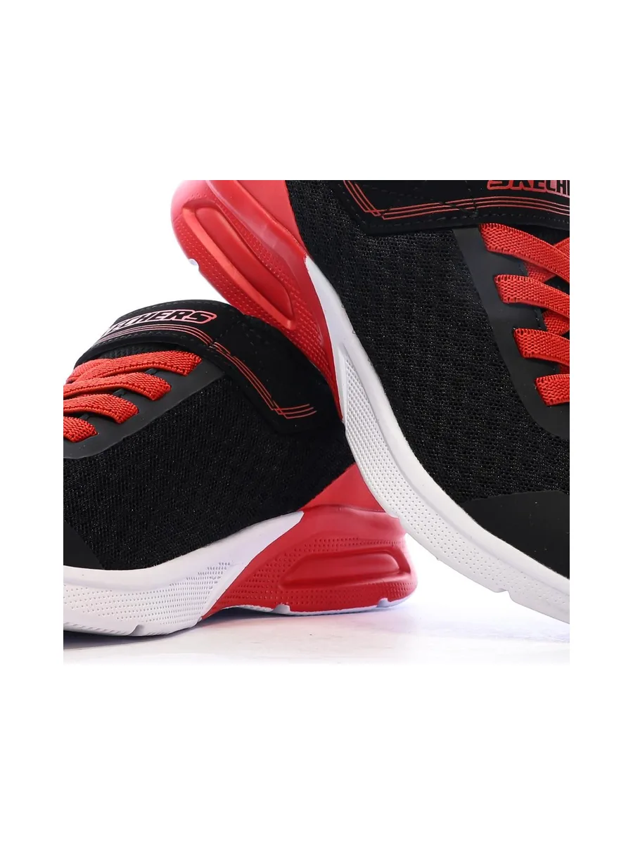 Baskets Noir/Rouge Garçon Skechers Microspec Max-Gorvix 8