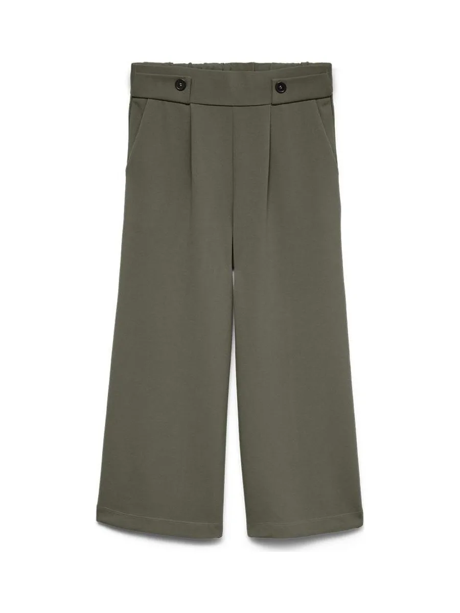 Pantalon fluide Kaki Femme Vero Moda May 2