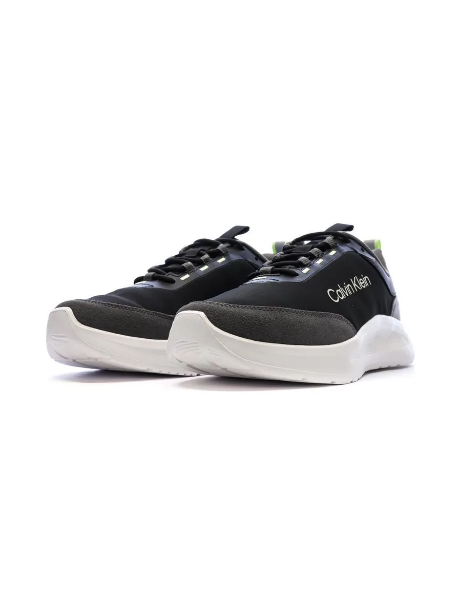 Baskets Noir Homme Calvin Klein Jeans Light Eva Run 7