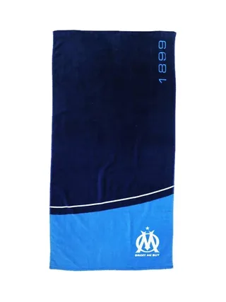 OM Serviette de Bain Bleu 75x150 1