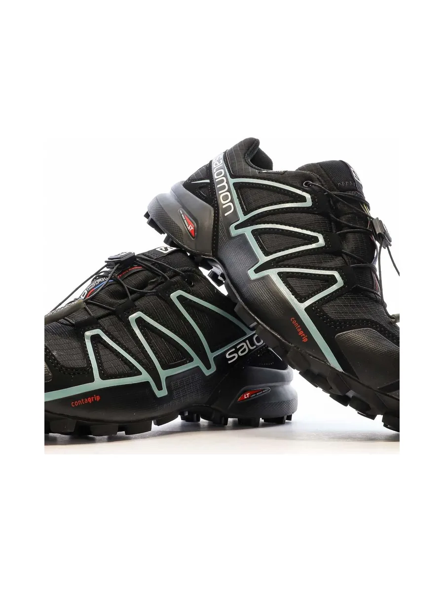 Chaussures de trail Noir/Bleu Femme Salomon Speedcross 4 W 8