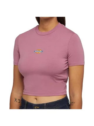 T-shirt Rose Femme Dickies Maple Valley Tee Mellow 1