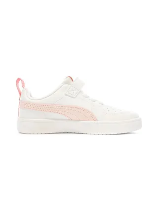 Baskets Blanches/Rose Fille Puma Rickie 2