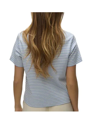 T-Shirt Bleu/Blanc Femme Vero Moda Naima 2