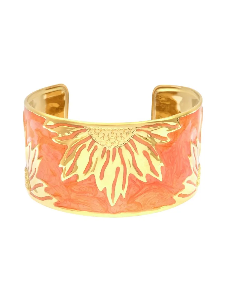 Bracelet Orange Femme Clio Blue Tournesol 1