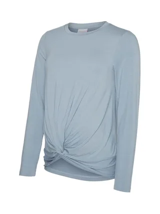 T-Shirt Bleu Femme Mamalicious Macy 2