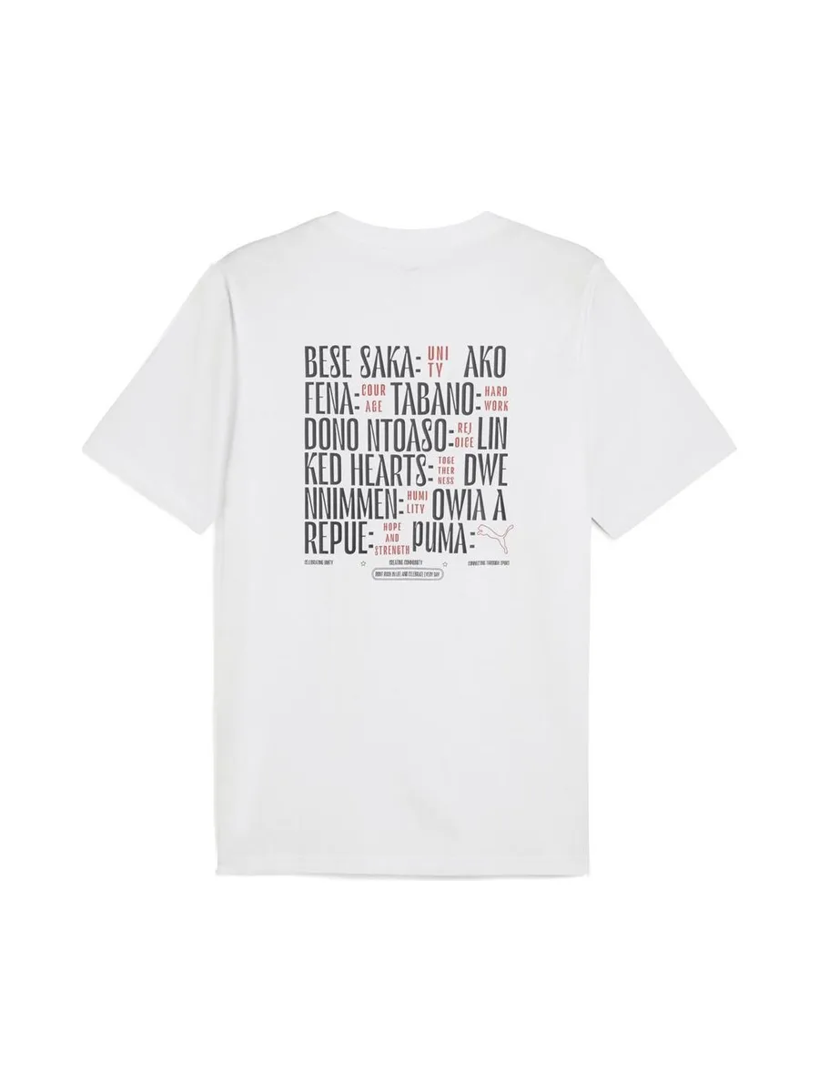 T-Shirt Blanc Homme Puma Road To Unity 3