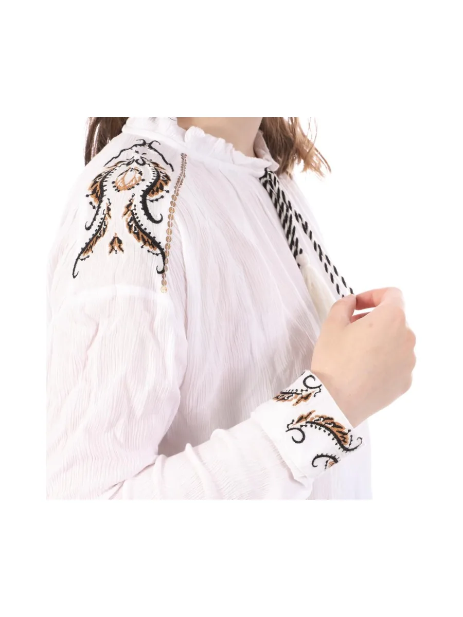Blouse Blanc Femme Les Tropéziennes Dormelle 4