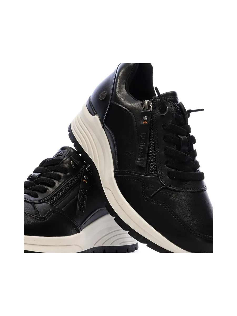 Baskets Noires Femme Refresh 172938 8