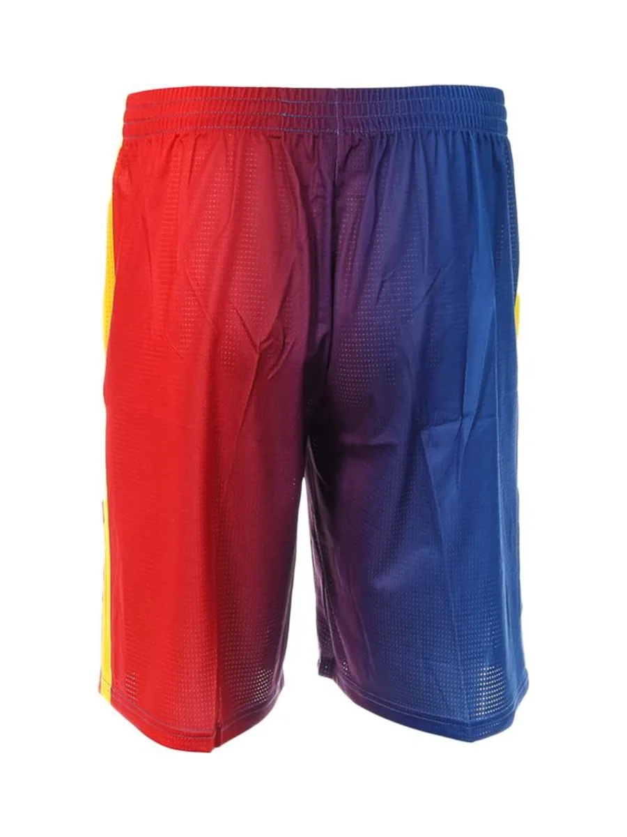 Barcelona Short de Basketball Bleu/Rouge Sport Zone Homme 2023/2024 3
