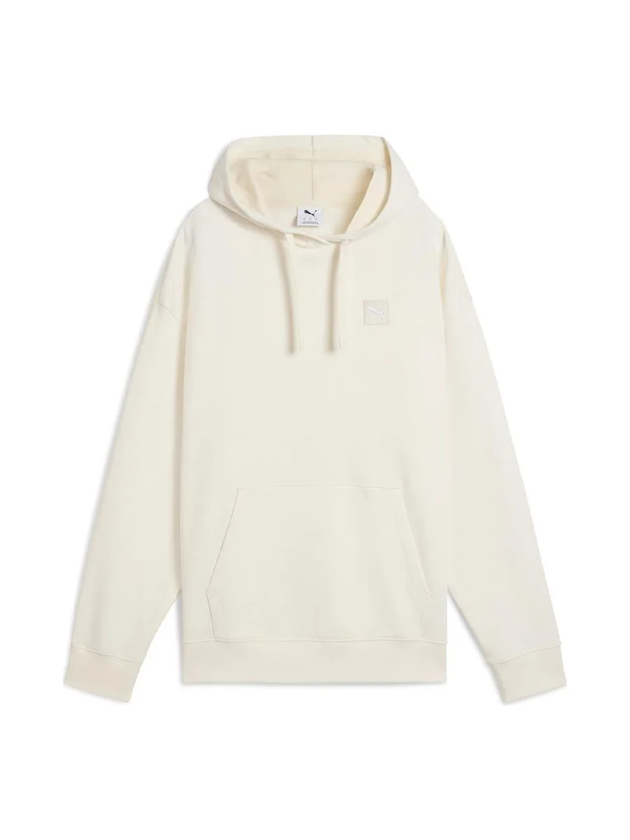Sweat Capuche Blanc Femme Puma Elevated Comfort 2