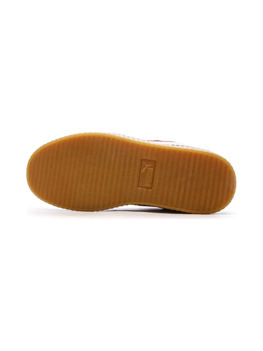Baskets Rouge Mixte Puma Creeper Phatty Cordu 6