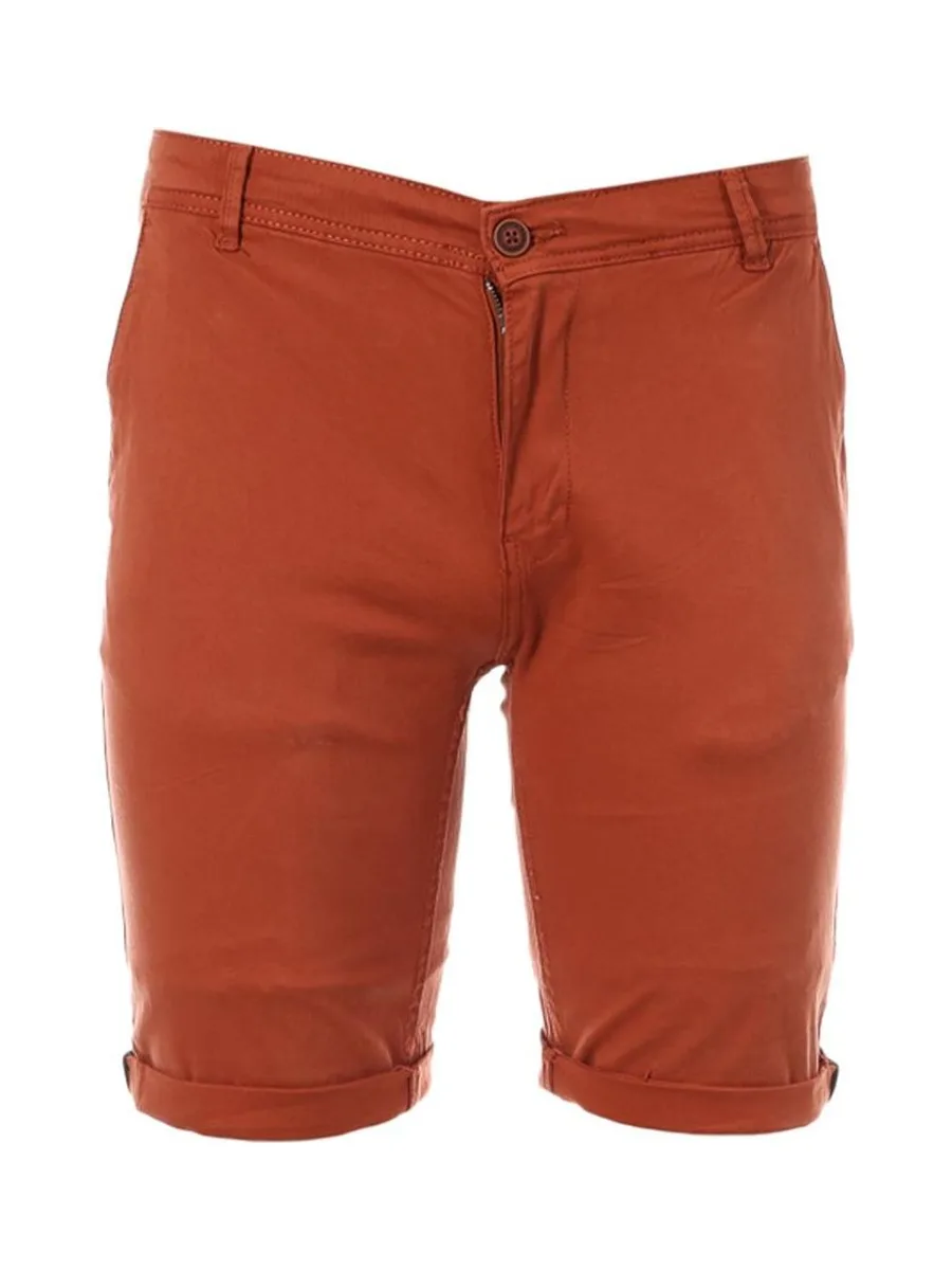 Short Orange Homme RMS26 Chino 1