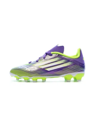 Baskets Violet/Verte Garçon Adidas F50 League 1