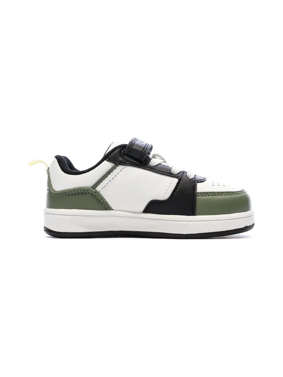 Baskets Blanc/Vert Garçon Kappa Logo Shay 1.0 3