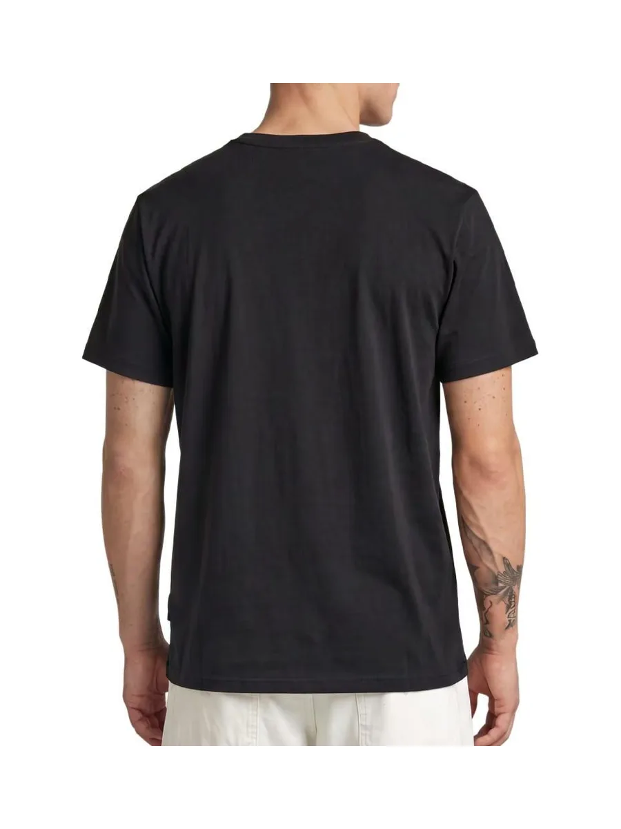 T-Shirt Noir Homme G-Star RAW Chest 3