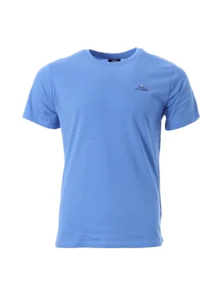 T-shirt Bleu Homme No Publik Brand 1