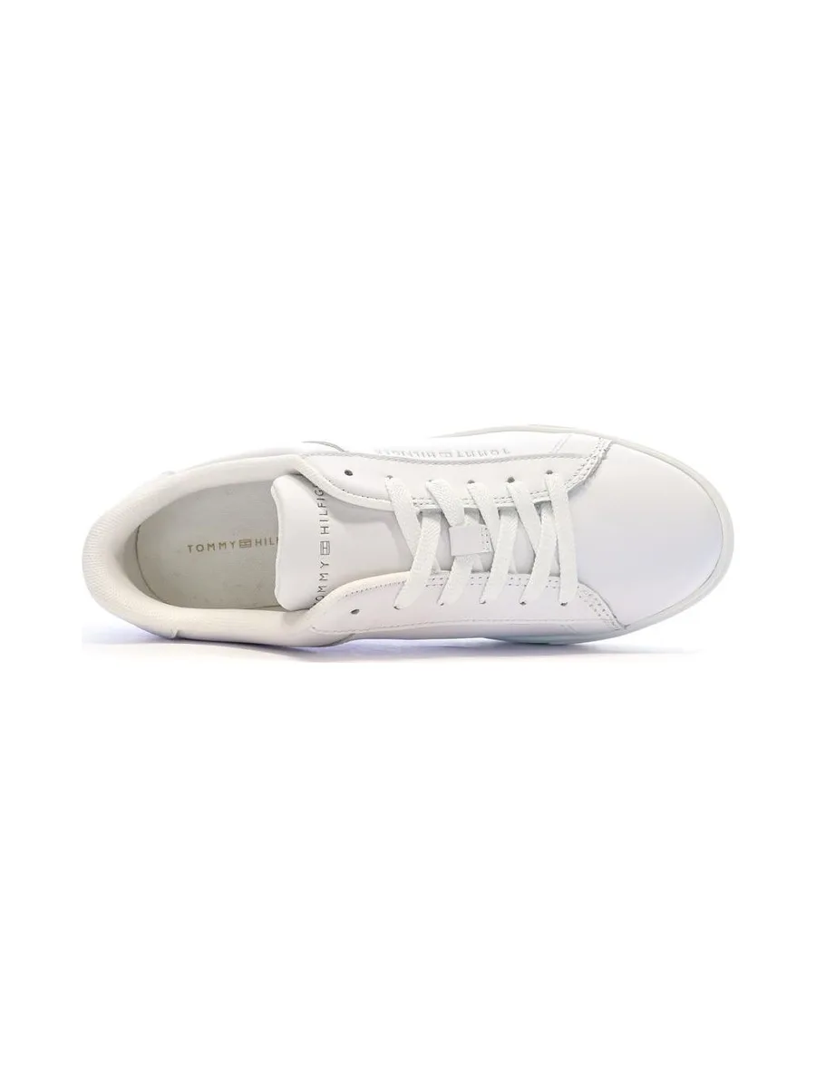Baskets Blanches Femme Tommy Hilfiger Essential Court 5