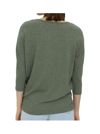T-Shirt Vert Femme Vero Moda Carla 2