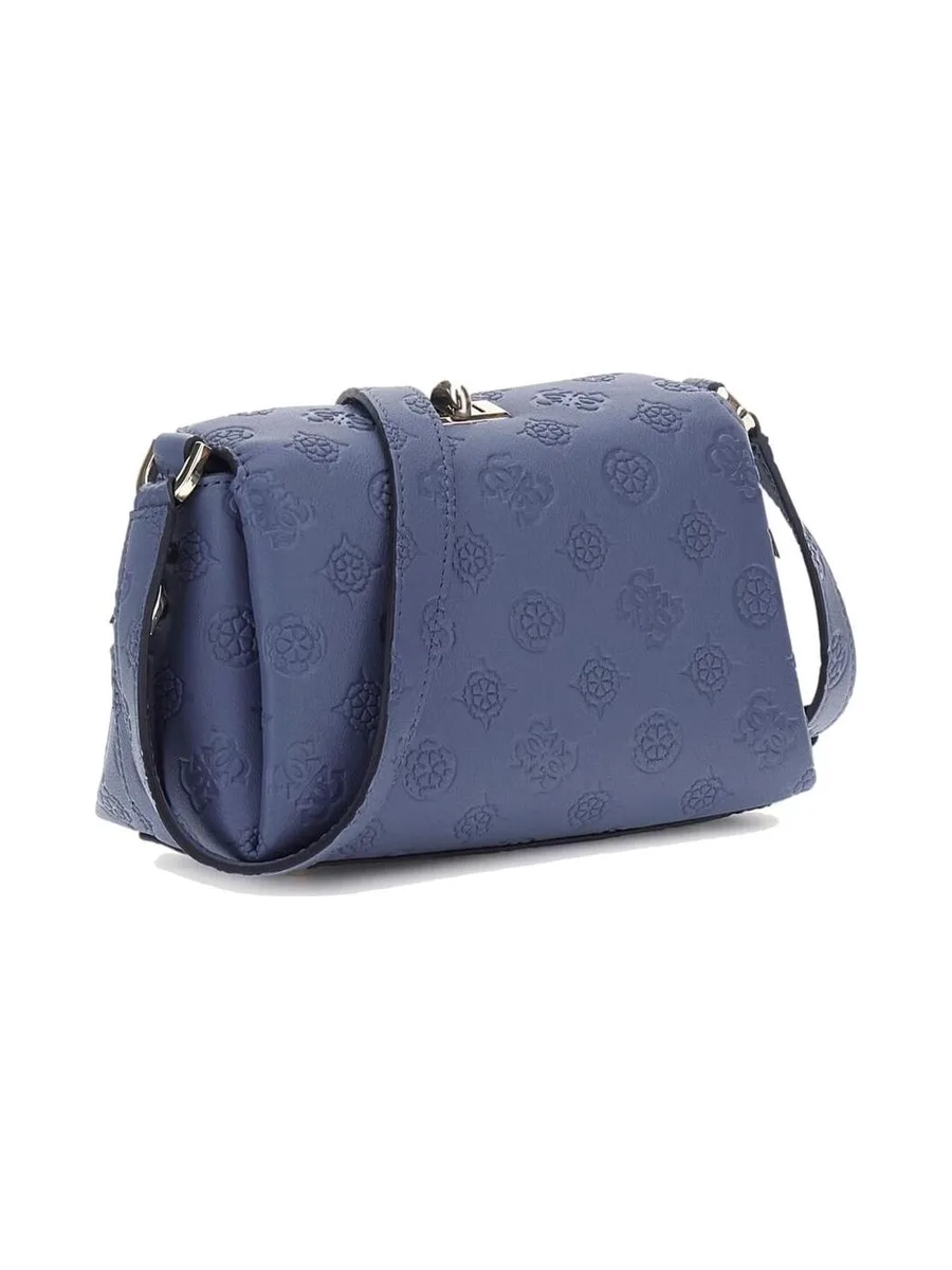 Sac à Bandoulière Bleu Femme Guess Phoebe 3