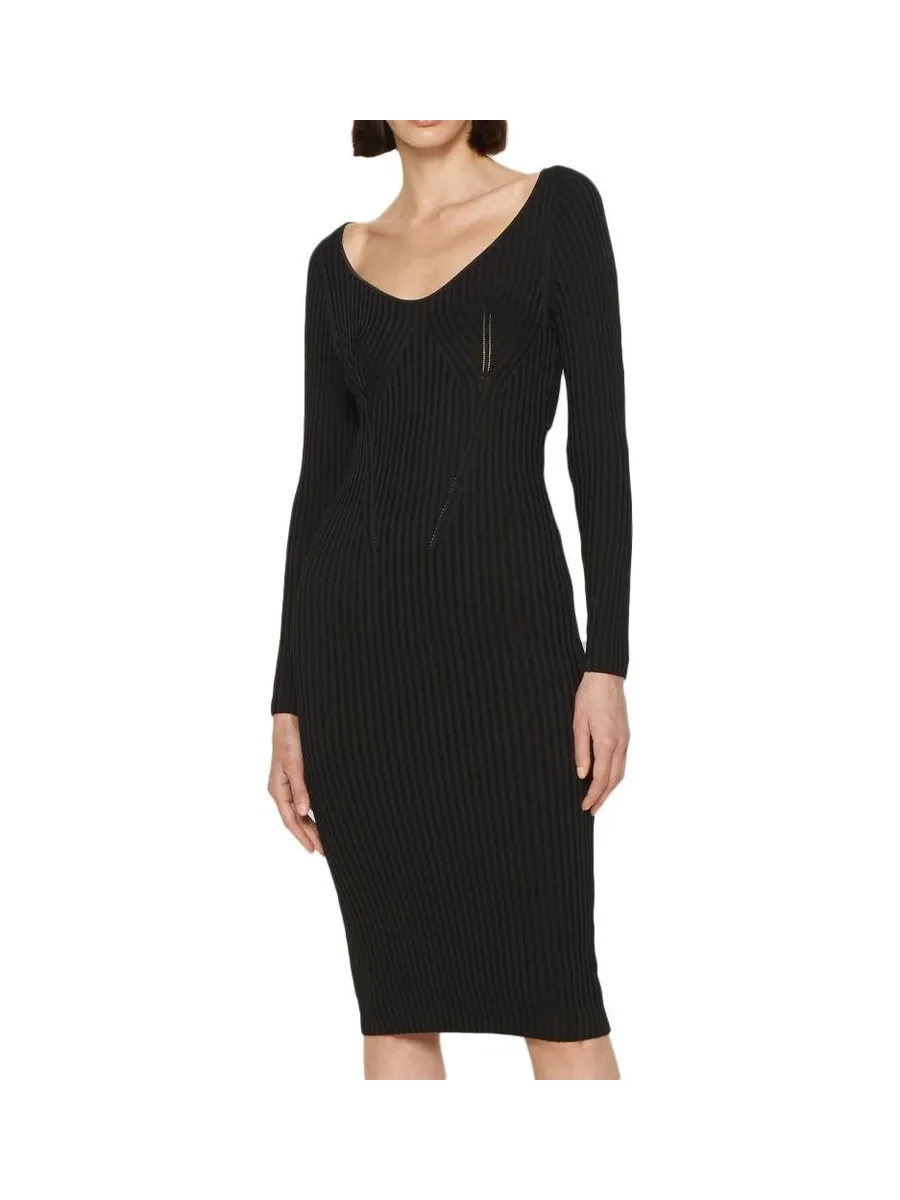 Robe Noire Femme Guess Adele 1