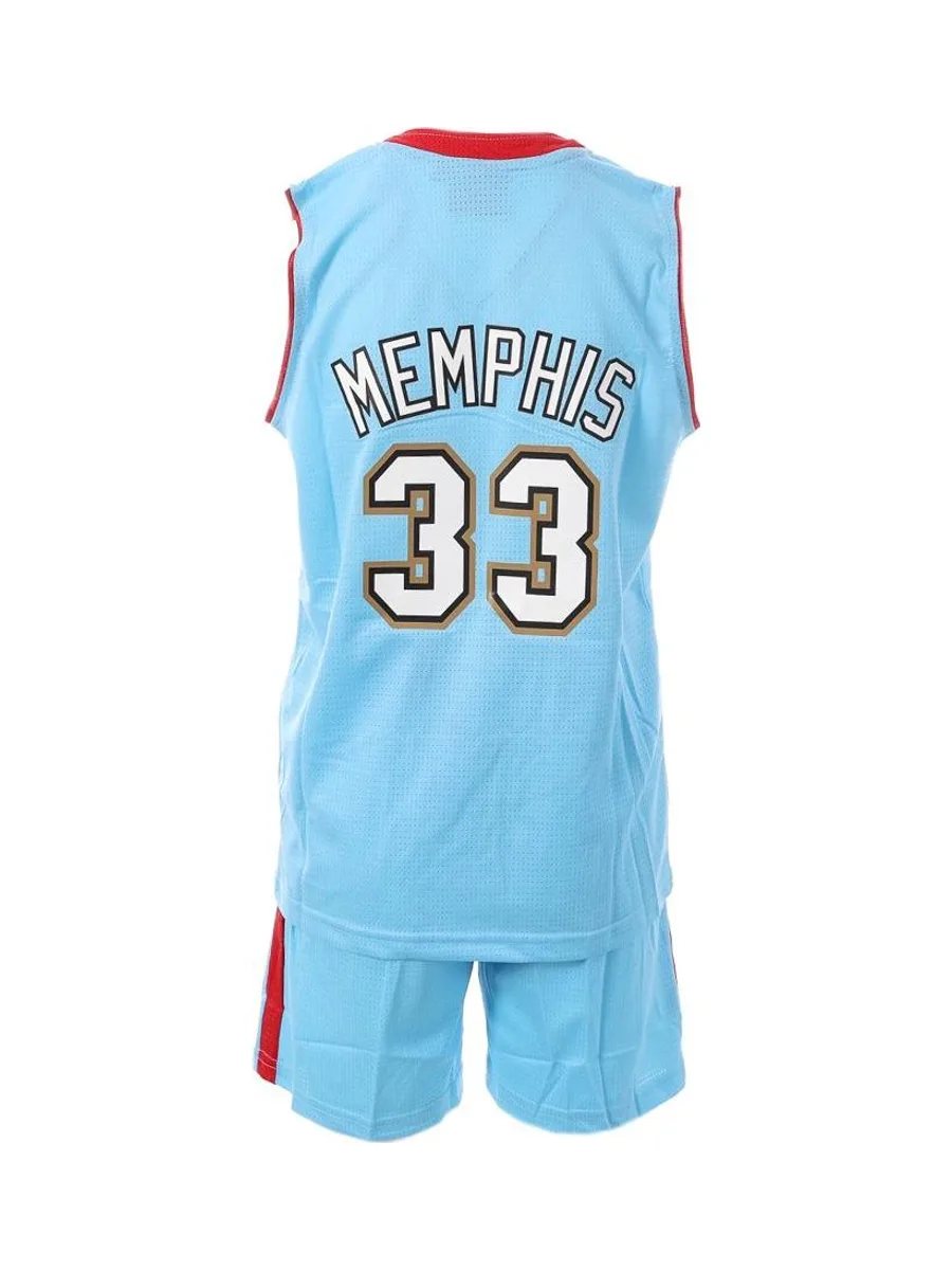 Menphis Ensemble de Basketball Bleu Garçon Sport Zone 3