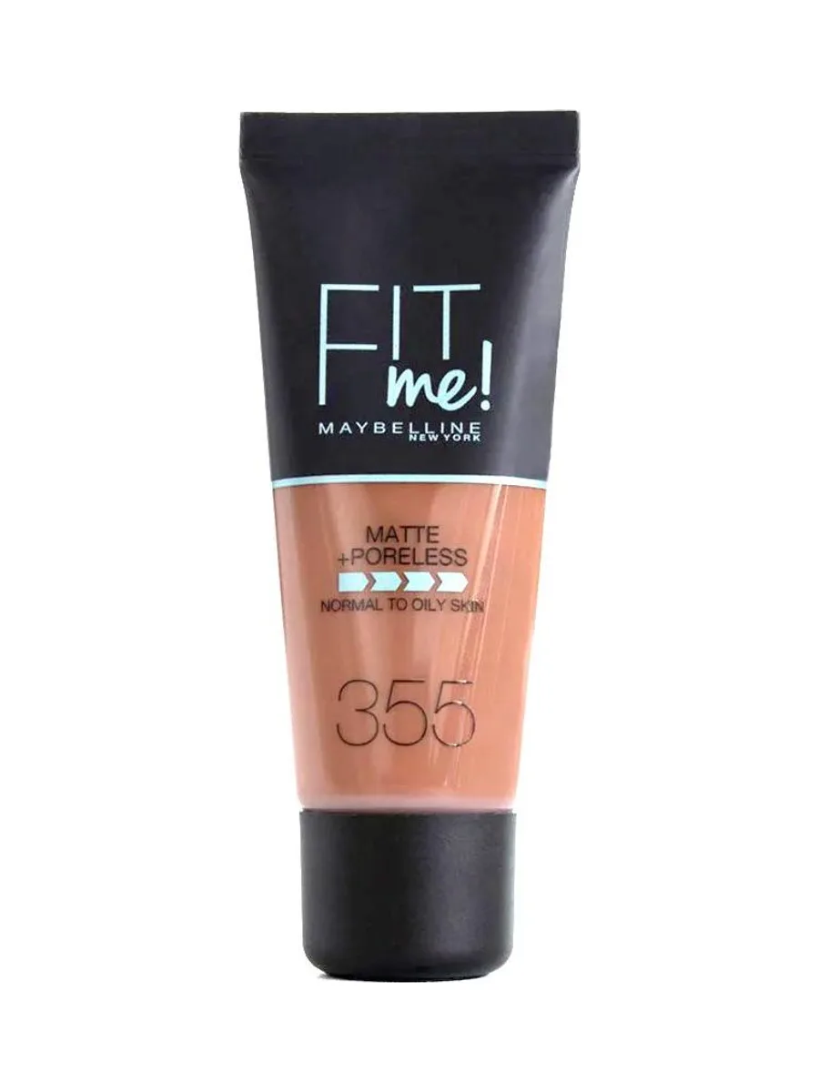 Fond de teint Gemey Maybelline Fit Me N°355 Noix De Pecan 2