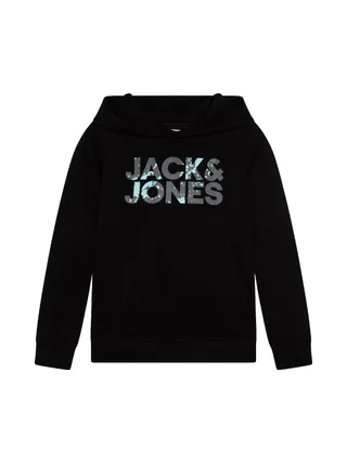 Sweat Noir Garçon Jack & Jones Splash 2