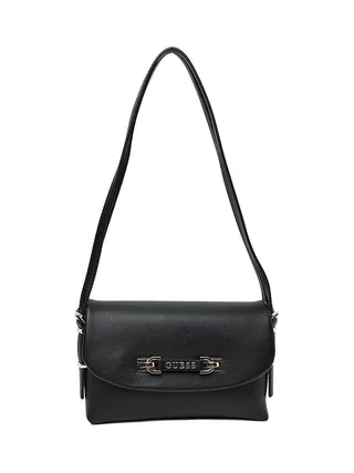 Sac à Bandoulière Noir Femme Guess Lefia 1