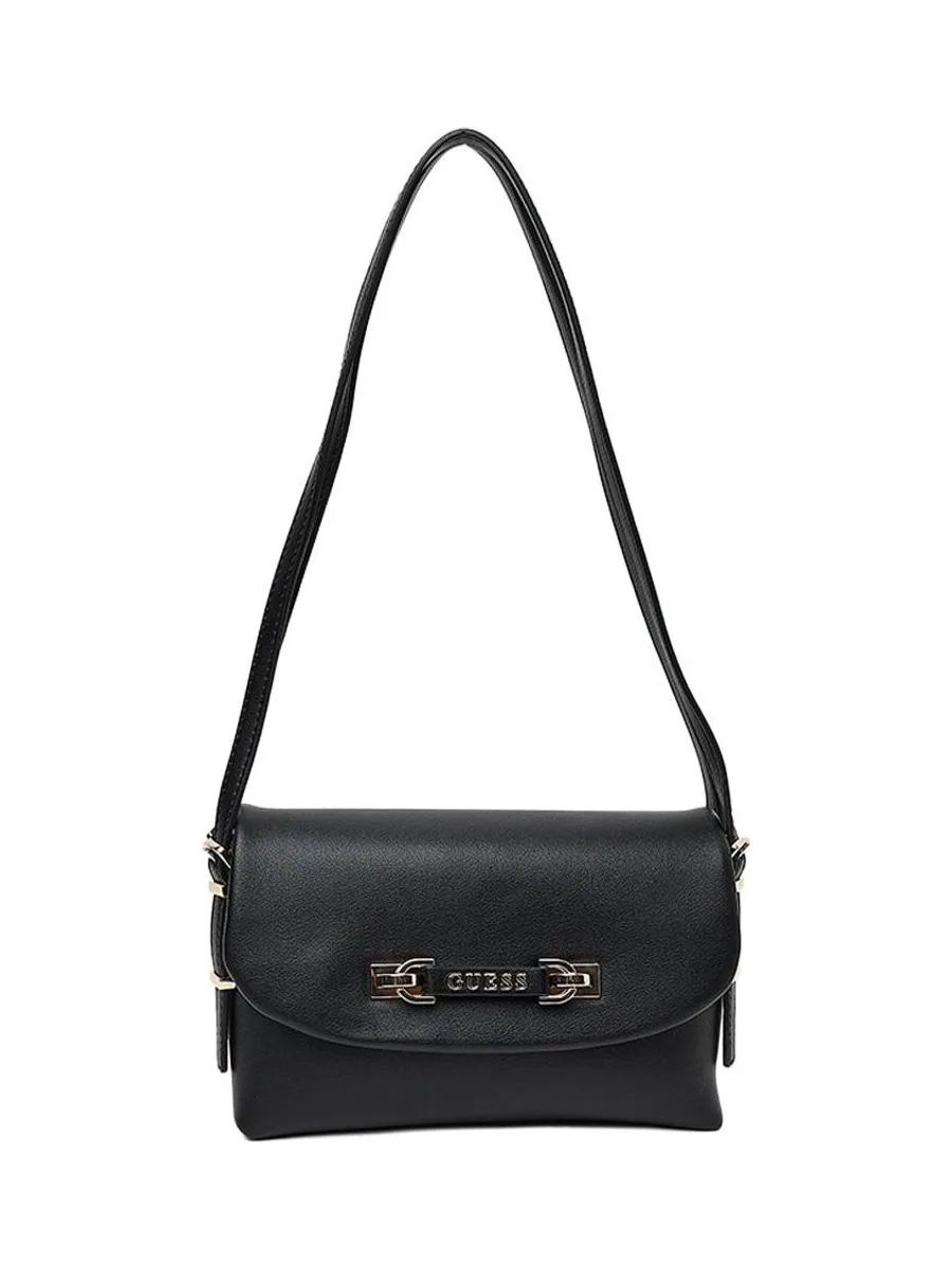 Sac à Bandoulière Noir Femme Guess Lefia 2