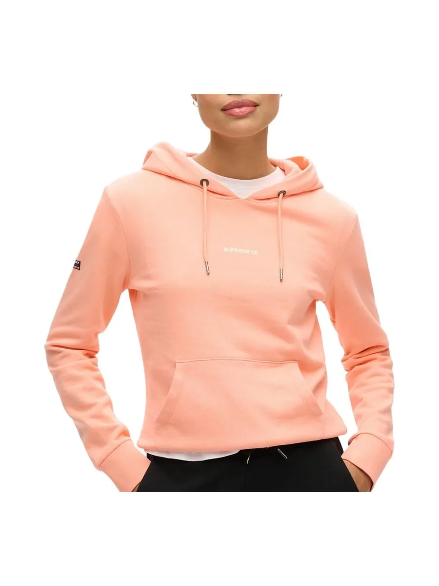 Sweat Corail Femme Superdry Plain Hood 2