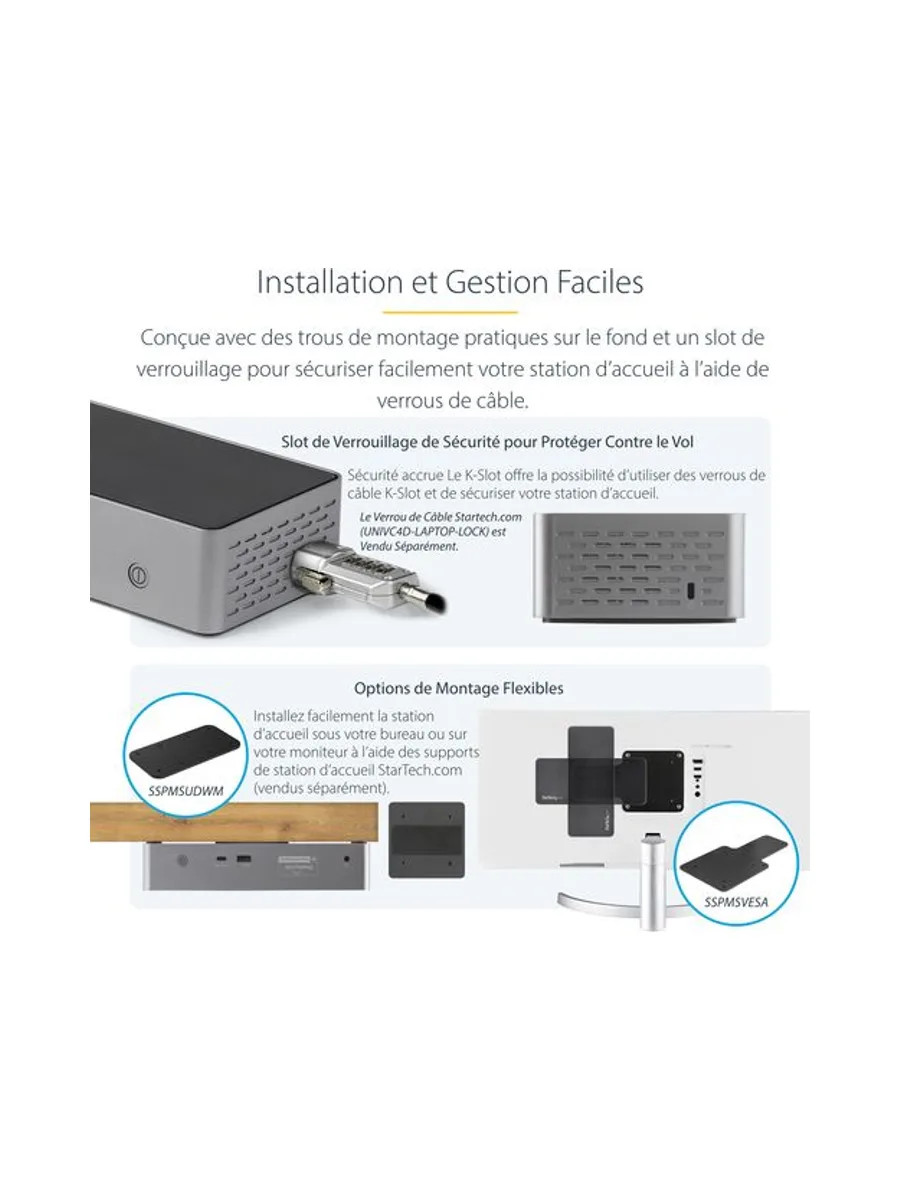 USB-C Dock - 4K Quad Monitor - 100W PD 13
