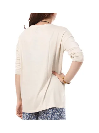 Pull Beige Femme Vero Moda Brianna 3/4 2