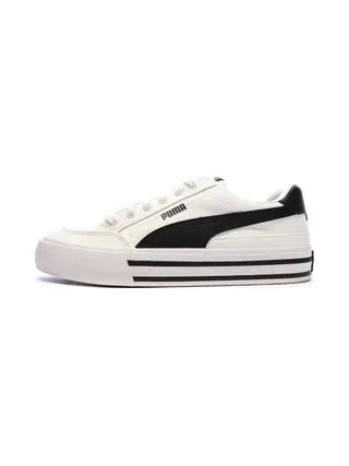 Baskets Blanches Femme Puma Court Classic 1
