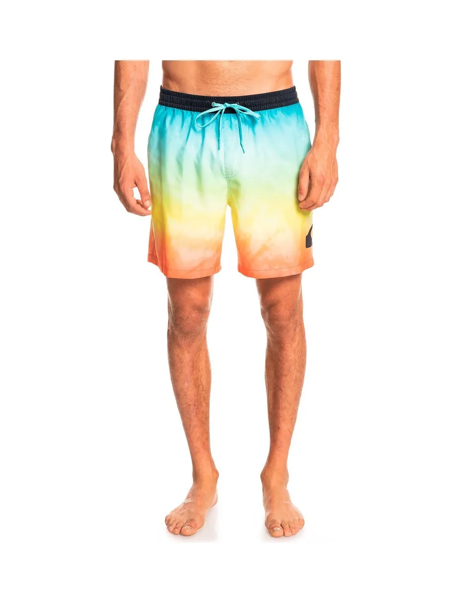 Short de bain QUIKSILVER Everyday Faded Logo Volley 17 5